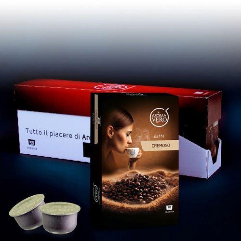 Bild von 100 CREAMY Kaffeekapseln Top Aroma Vero versandkostenfrei