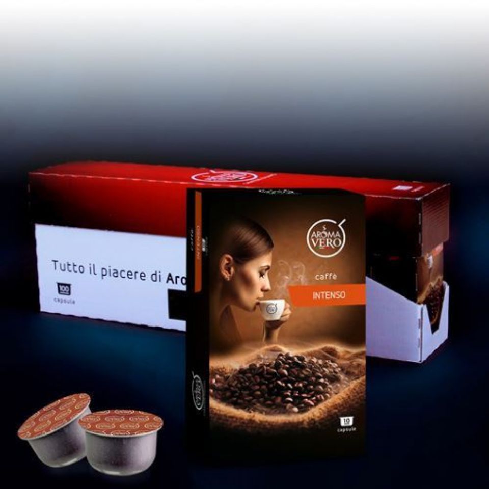 Bild von 100 INTENSO True Aroma Kaffeekapseln mit kostenlosem Versand