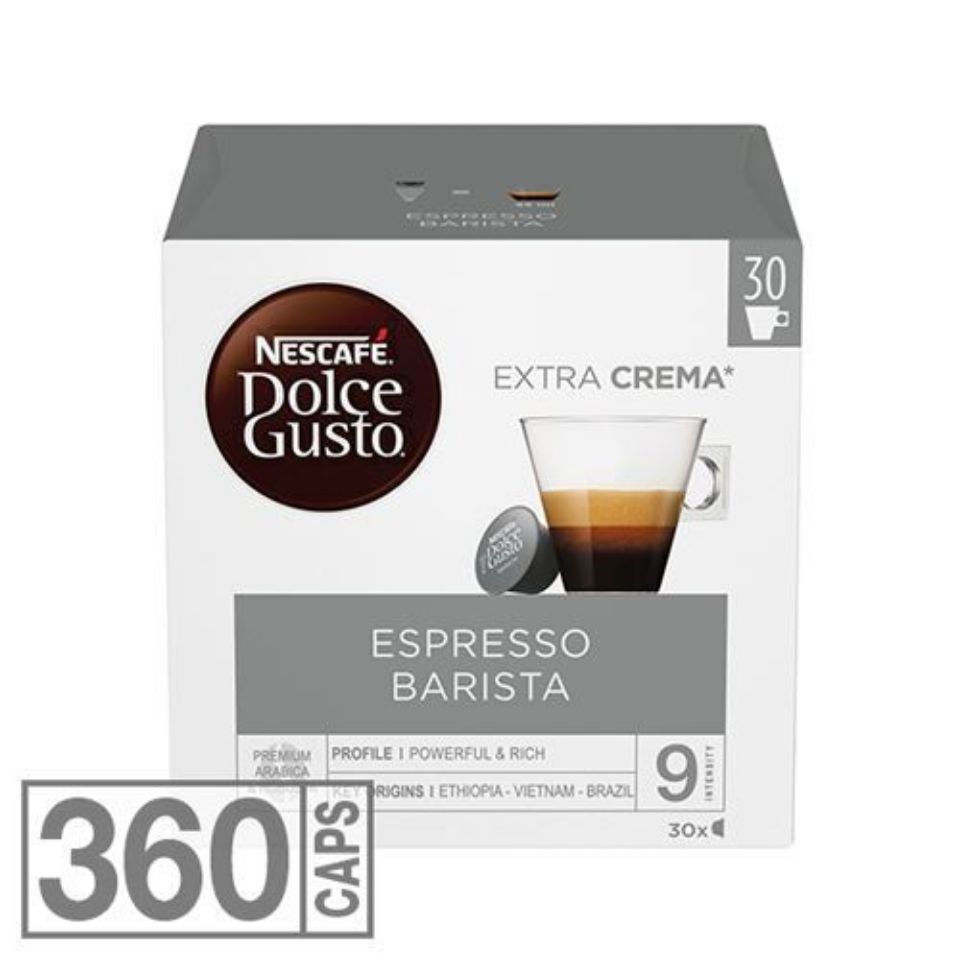 Bild von 180 Kapseln Nescafè Dolce Gusto Espresso Barista, die Spedition ist kostenlos