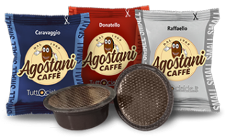 Bild für Kategorie Agostani Kaffeekapseln kompatibel mit Lavazza A Modo Mio