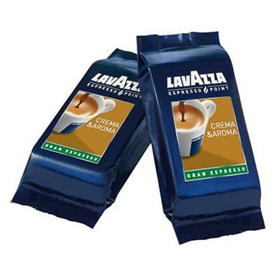 Bild von Kaffee Crema Aroma Gran espresso Lavazza Espresso Point 100 Kapseln