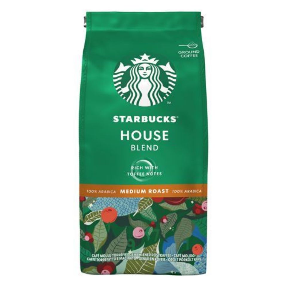 Bild von 2 kg gemahlener Kaffee von Starbucks<sup>&reg;</sup> House Blend, 10 Packungen mit je 200 g