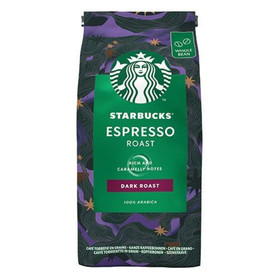 Bild von 2 kg Starbucks<sup>&reg; </sup> Espresso Geröstete Kaffeebohnen, 10 Packungen mit je 200 g