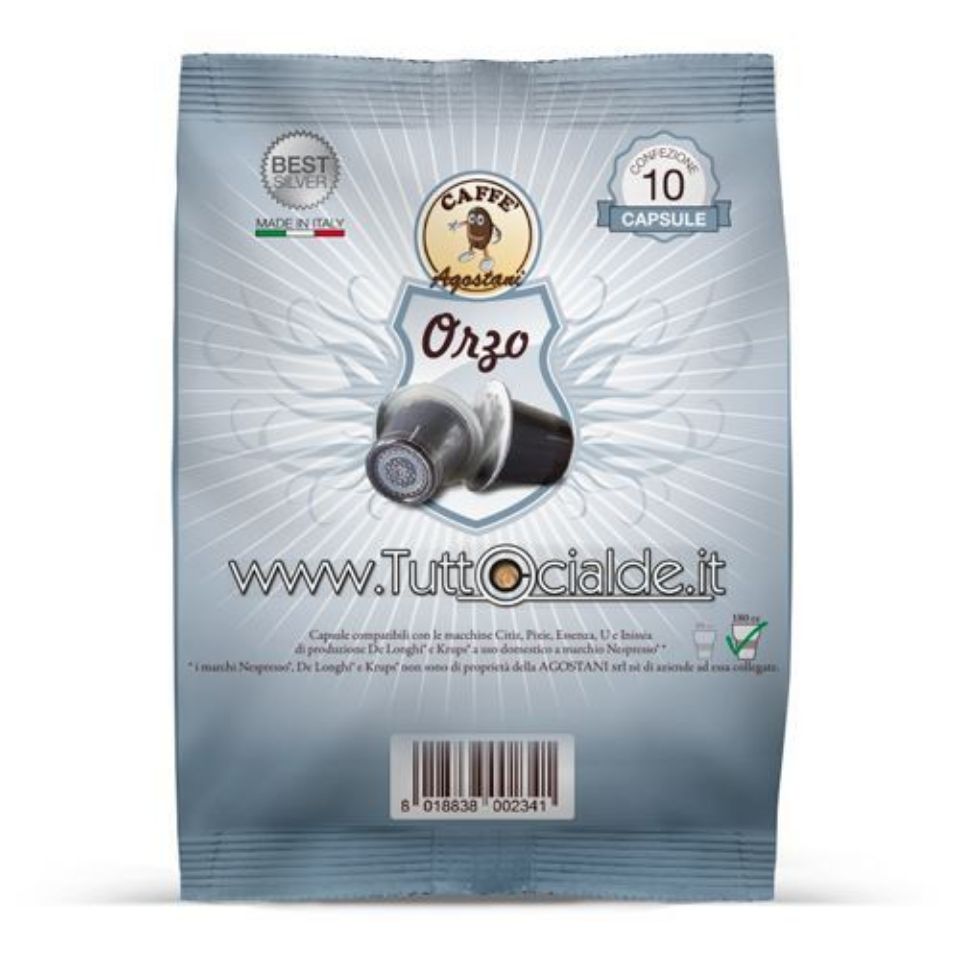 Bild von SONDERANGEBOT: 180 Kaffeekapseln Kaffee Agostani BEST Orzo kompatibel mit Nespressoatibel Nespresso kostenlose Spedition