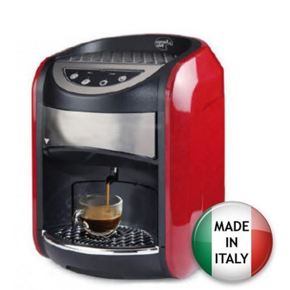 Bild von Kaffeemaschine KELLY FARBE ROT MADE IN ITALY ideal im Büro