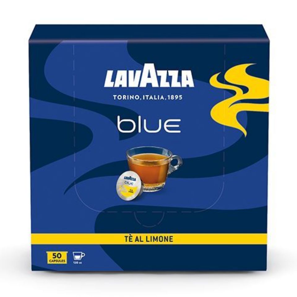 Bild von The al Limone-Zitronentee Lavazza BLUE 50 Kapseln