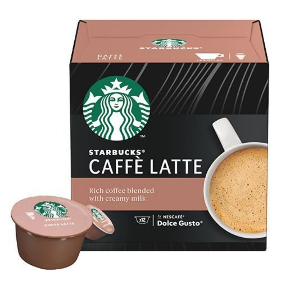 Bild von 12 Kapseln STARBUCKS Caffè Latte by Nescafé Dolce Gusto