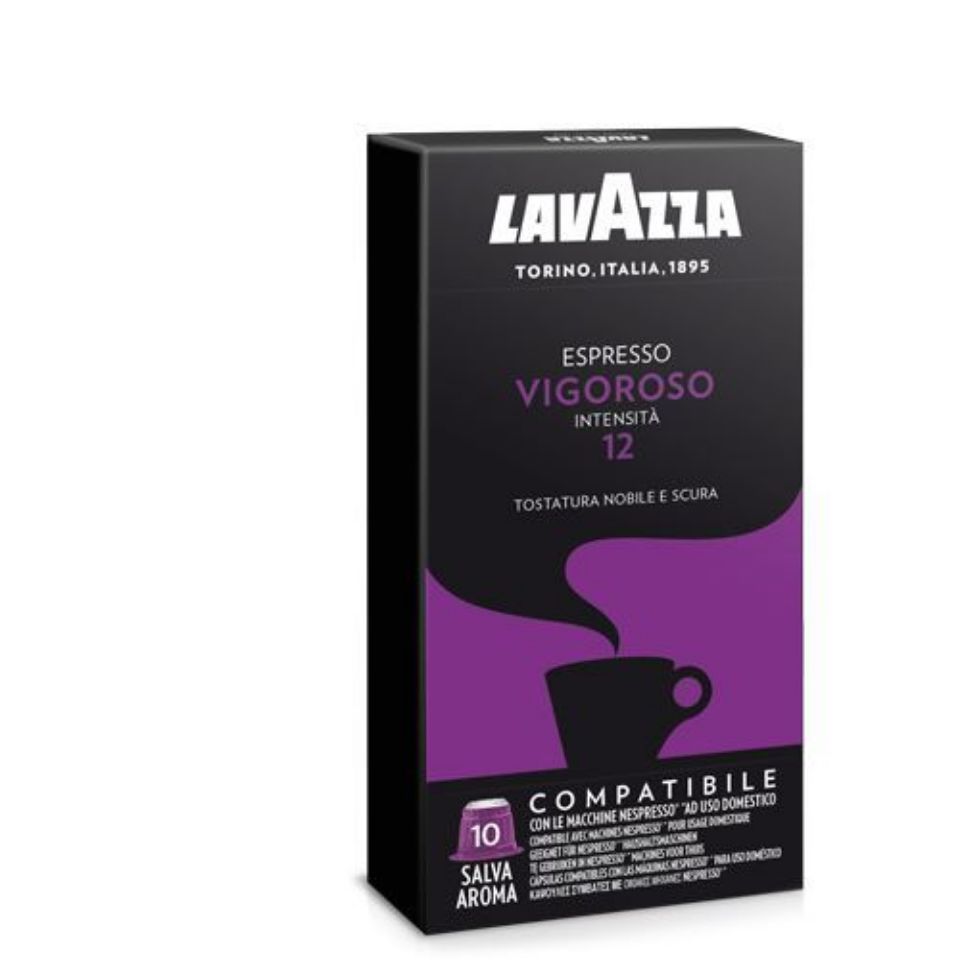 Bild von 80 Angebote Lavazza Espresso Vigoroso-Kapseln kompatibel mit Nespresso
