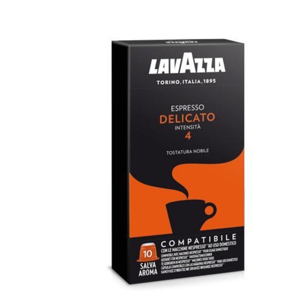 Bild von Angebote Lavazza Kapseln Caffè Espresso Delicato 100% Arabica kompatibel Nespresso 