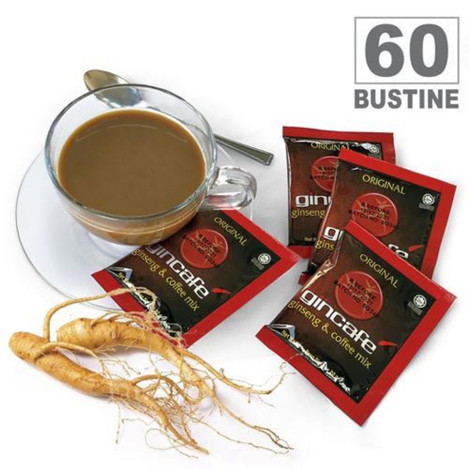 Bild von 60 Kaffeebeutel mit löslichem Ginseng (Pulverzubereitung für 120 Ginseng-Kaffeetassen)