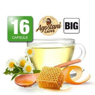 Zeige Details für 16 Kapseln Agostani Big Kamille Honig Orangengetränk kompatibel Nescafé Dolce Gusto Bild von 16 Kapseln Agostani Big Kamille Honig Orangengetränk kompatibel Nescafé Dolce Gusto