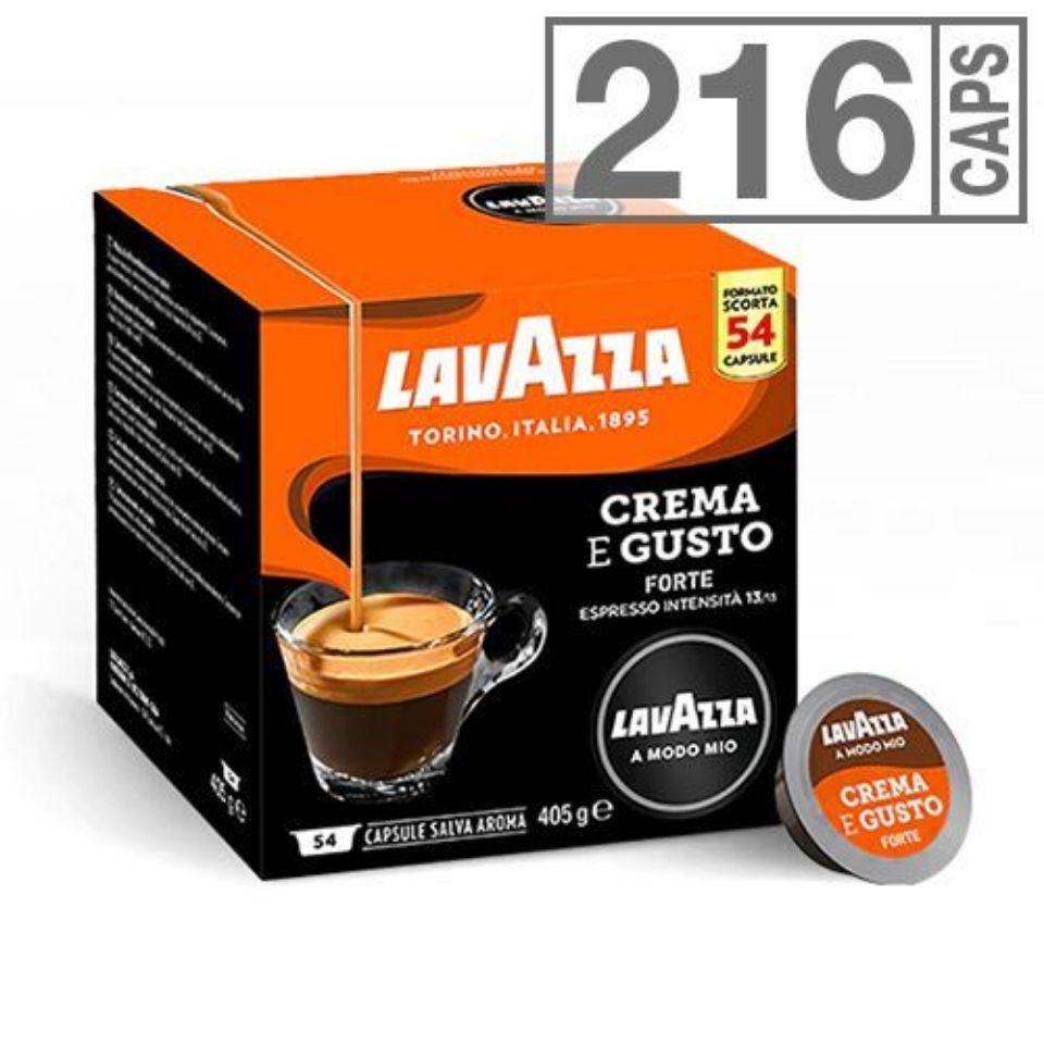 Bild von Kapseln Kaffee Lavazza A Modo Mio Crema e Gusto FORTE