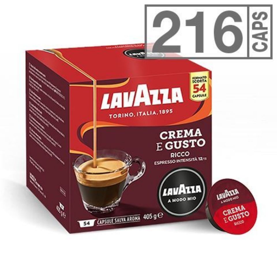 Bild von Kapseln Kaffee Lavazza A Modo Mio Crema e Gusto RICCO