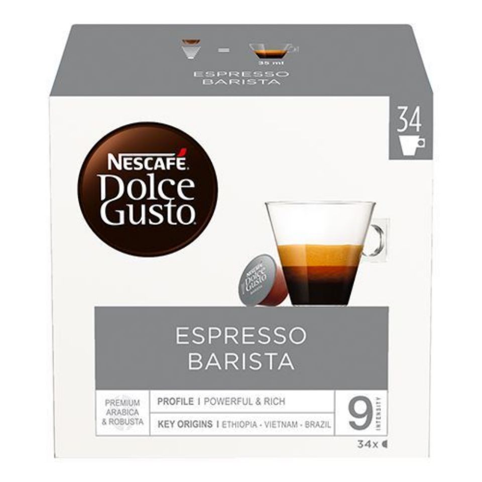 102 Capsule Nescafé Dolce Gusto Espresso Barista