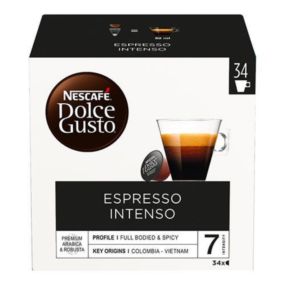 102 Capsule Nescafé Dolce Gusto Espresso Intenso