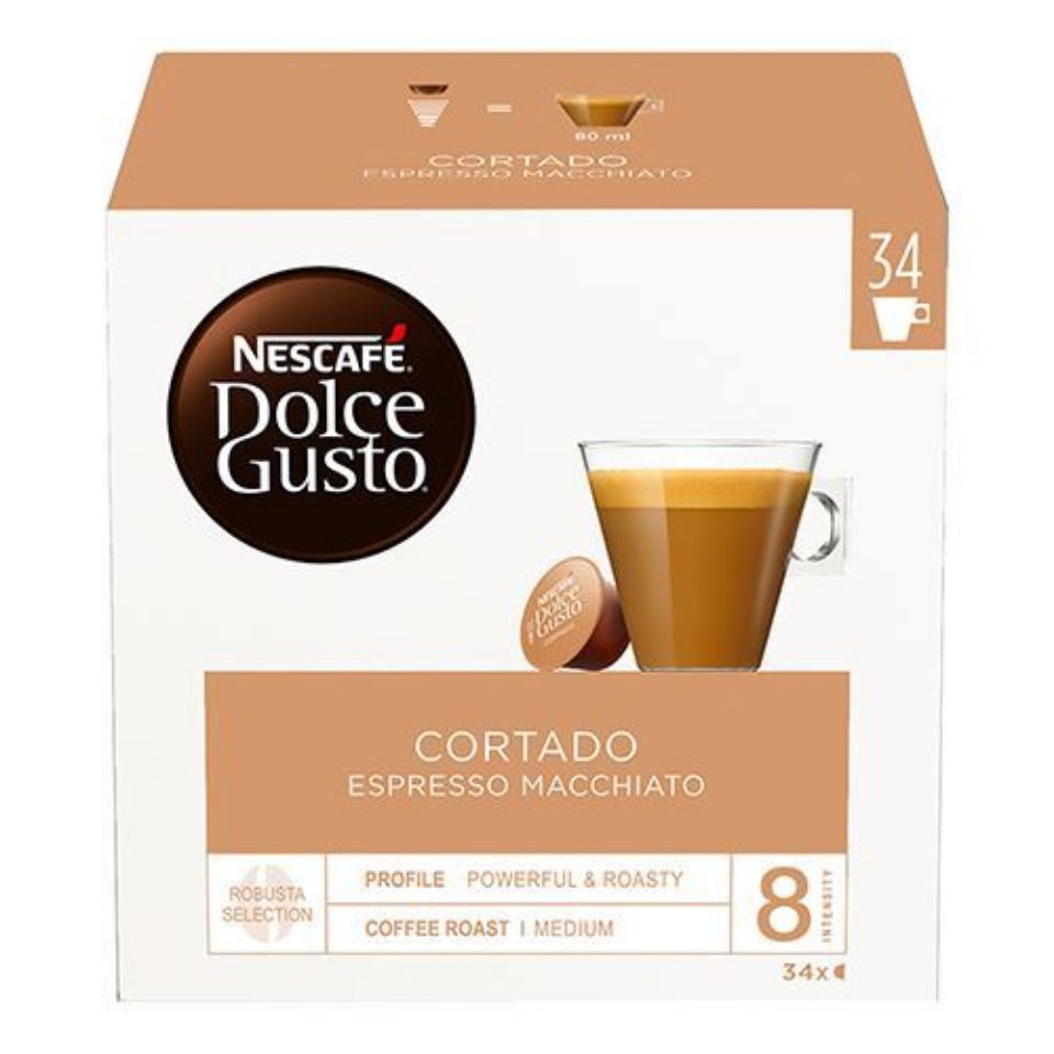 Bild von 102 Nescafé Dolce Gusto Cortado-Kapseln