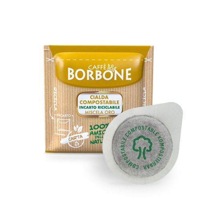 Zeige Details für 150 caffè Borbone Mischung GOLD, ESE Kaffeepads 44mm  Bild von 150 caffè Borbone Mischung GOLD, ESE Kaffeepads 44mm