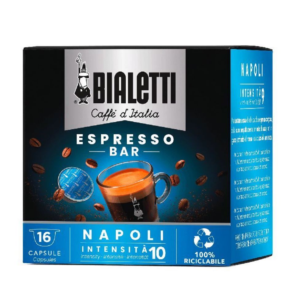 Bild von 128 Alu-Kapseln Bialetti NAPOLI . I caffè d’Italia