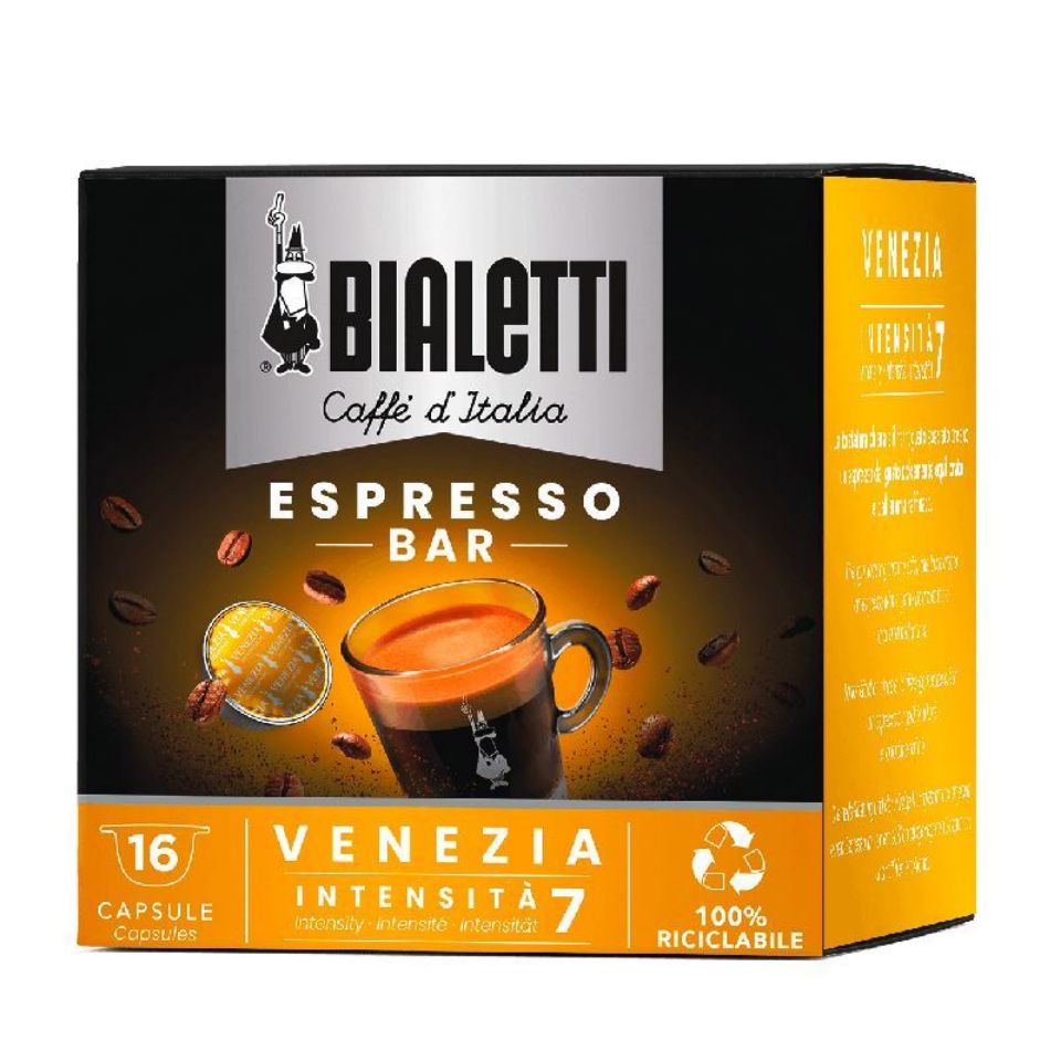 Bild von 128 Alu-Kapseln Bialetti VENEZIA – I caffè d’Italia