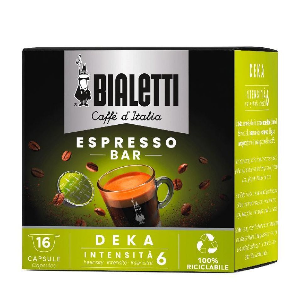 Bild von 128 Alu-Kapseln Bialetti DEKA – I caffè d’Italia