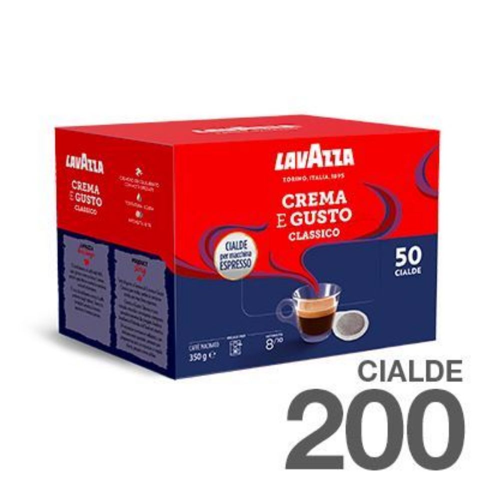 Bild von 200 Pads 44mm ESE Lavazza Espresso Crema e Gusto Classico