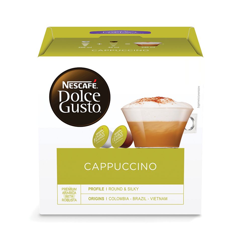 Bild von 180 Nescafé Dolce Gusto Cappuccino-Kapseln mit kostenlosem Versand