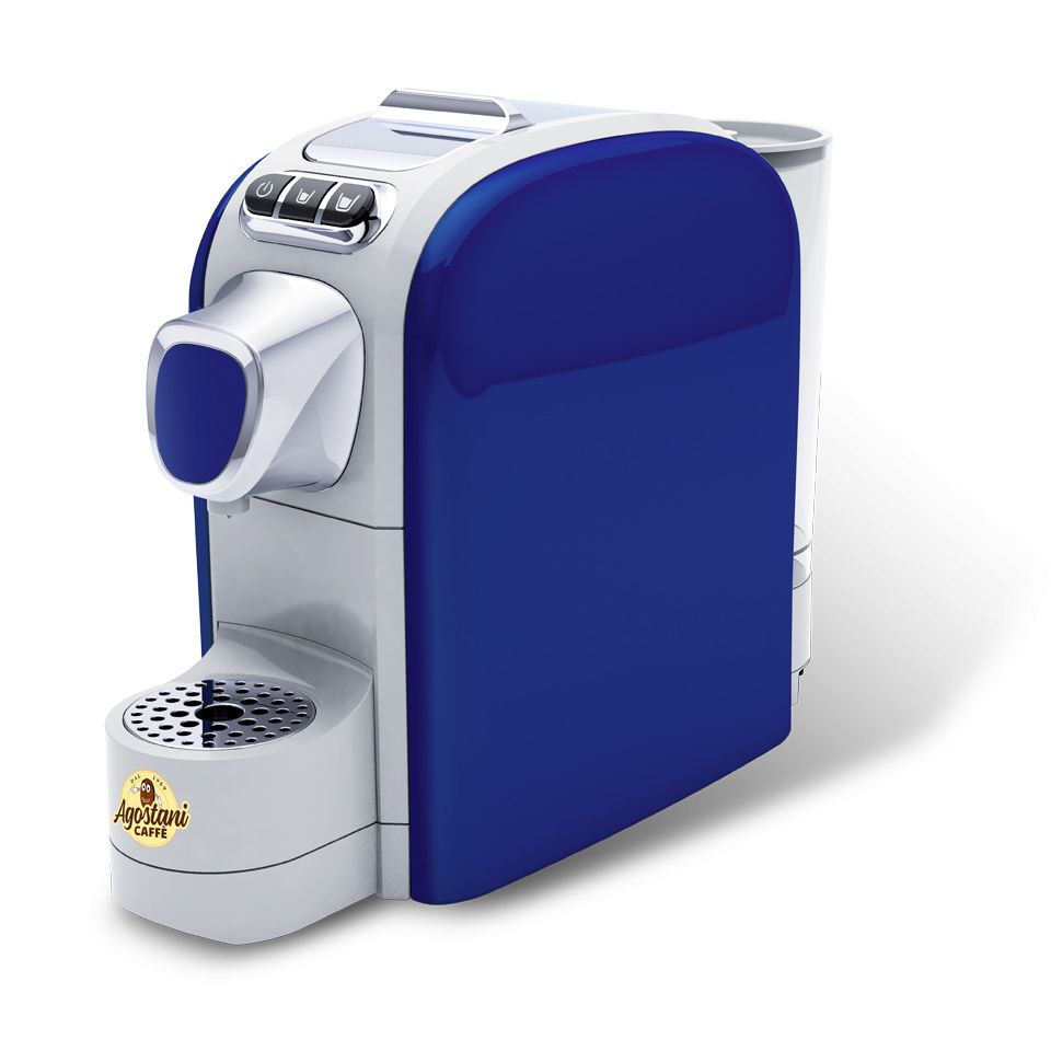 Bild von Agostani Small Cup Blau Kaffeemaschine