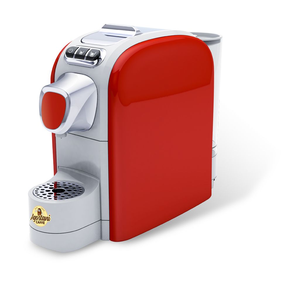 Bild von Agostani Small Cup  Kaffeemaschine rossa