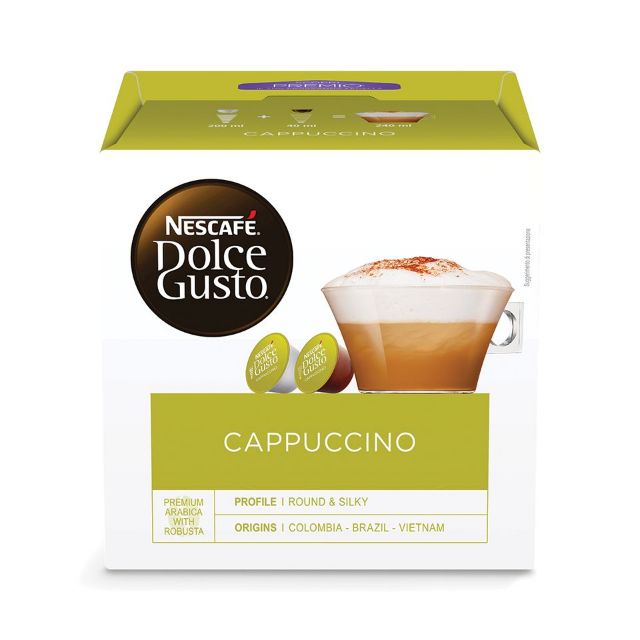 Zeige Details für 90 Nescafé Dolce Gusto Cappuccino-Kapseln Bild von 90 Nescafé Dolce Gusto Cappuccino-Kapseln