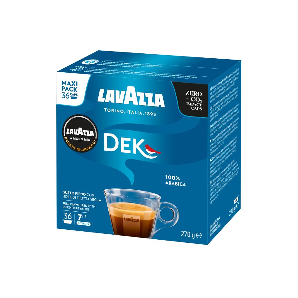 Bild von Angebot: 180 Kapseln A Modo Mio Lavazza Cremosamente Dek (entkoffeinierter Kaffee) mit Versand kostenlos