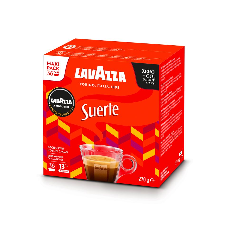 Bild von Angebot: Kapseln A Modo Mio Lavazza Suerte mit Versand kostenlos