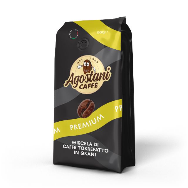 Zeige Details für 1Kg Kaffeebohnen Agostani Mischung Premium Bild von 1Kg Kaffeebohnen Agostani Mischung Premium