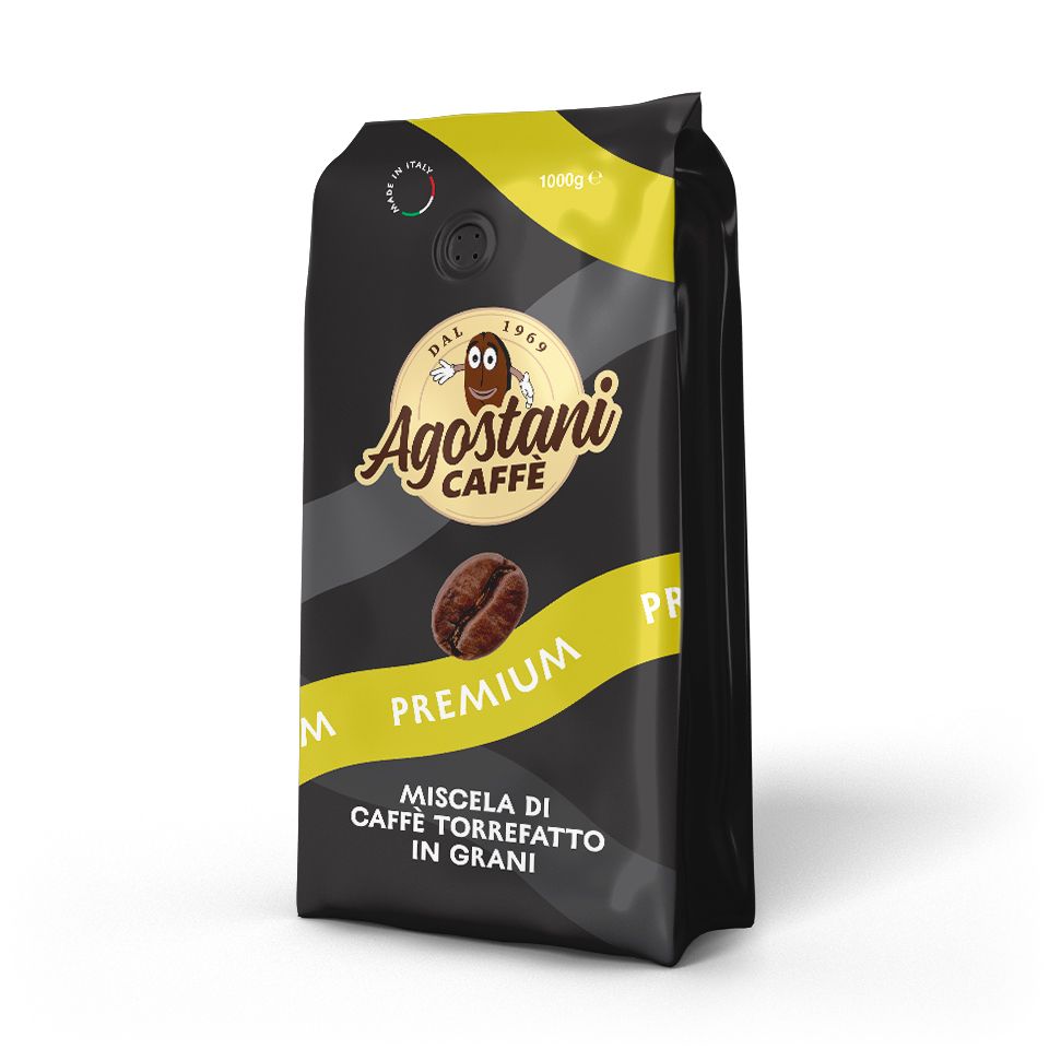 Bild von 1Kg Kaffeebohnen Agostani Mischung Premium