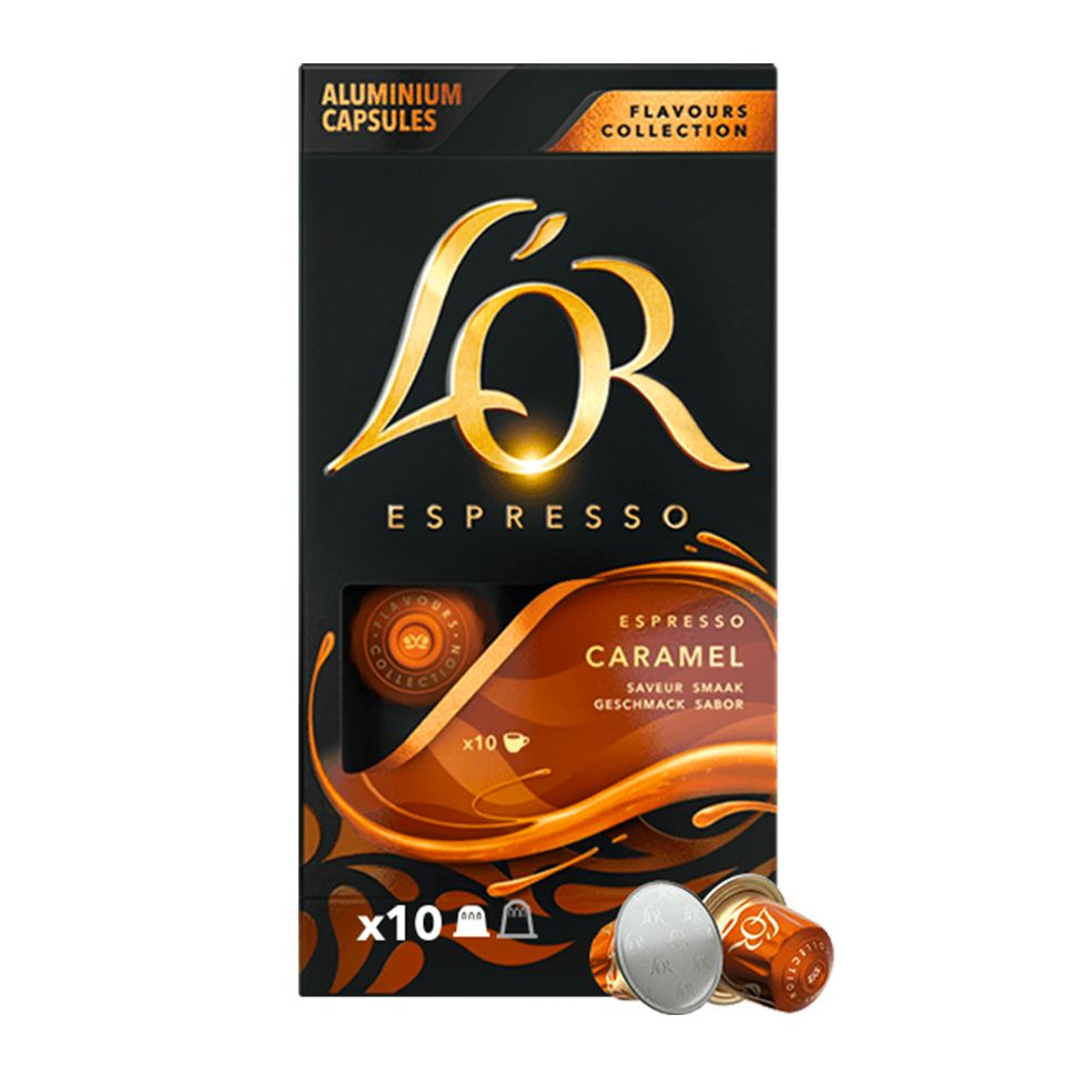 Bild von Nespresso-kompatible L'OR Espresso Caramel Aluminiumkapseln