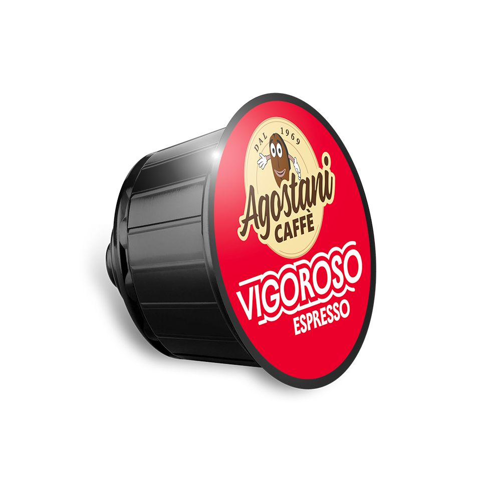 120 Capsule caffè Agostani BIG Espresso Vigoroso compatibili Nescafé Dolce Gusto