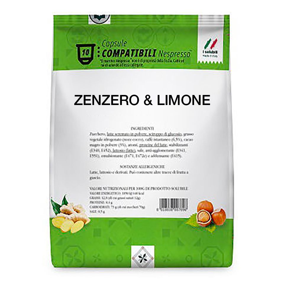 Bild von 10 Capsule Caffè Zenzero & Limone compatibili Nespresso 
