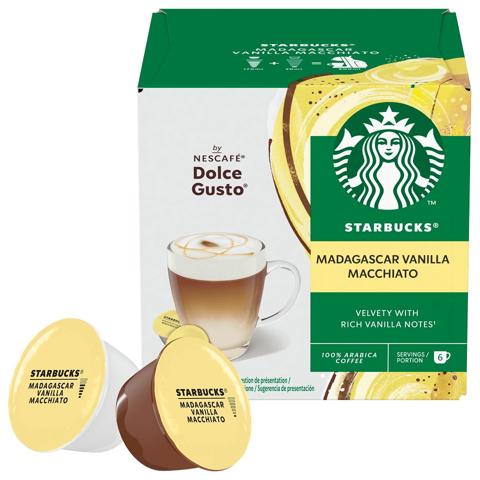 Bild von 108 Kapseln STARBUCKS Vanilla Macchiato by Nescafé Dolce Gusto