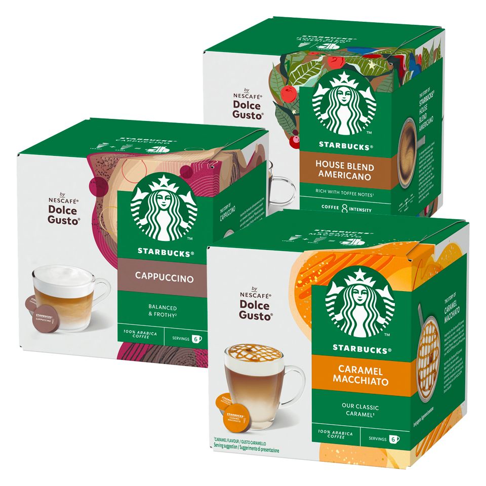 Bild von STARBUCKS<sup>&reg;</sup> Getränke- Probier-SET von Nescafé<sup>&reg;</sup> Dolce Gusto<sup>&reg;</sup>