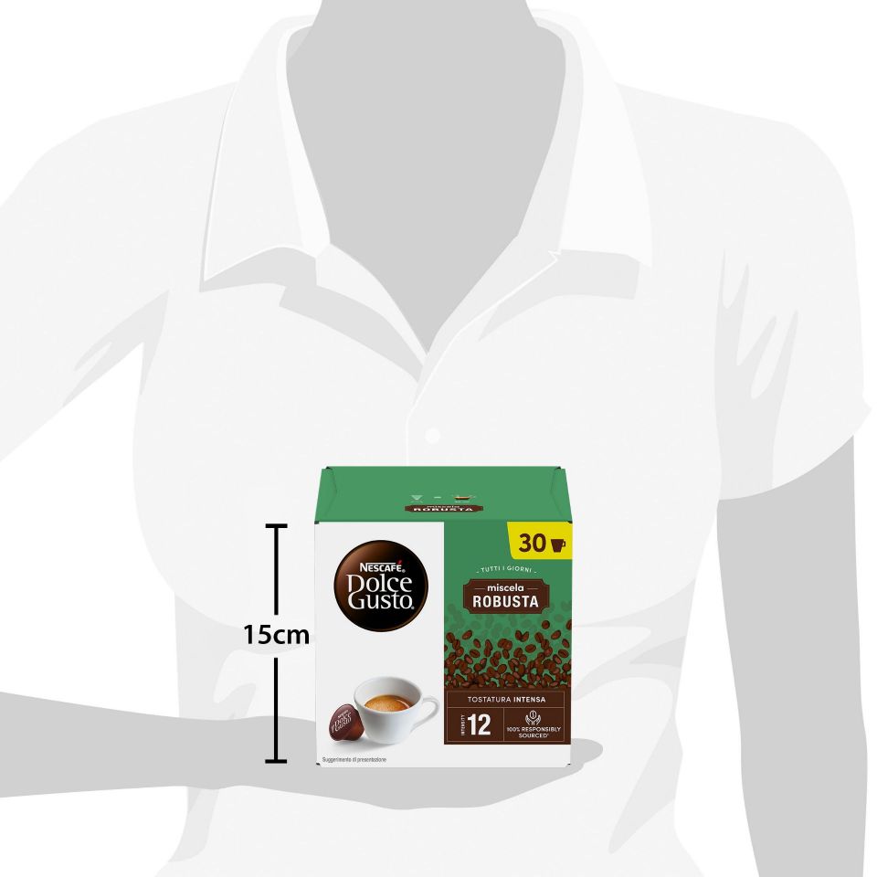 Bild von 180 Nescafé Dolce Gusto Robusta Blend-Kapseln mit kostenlosem Versand