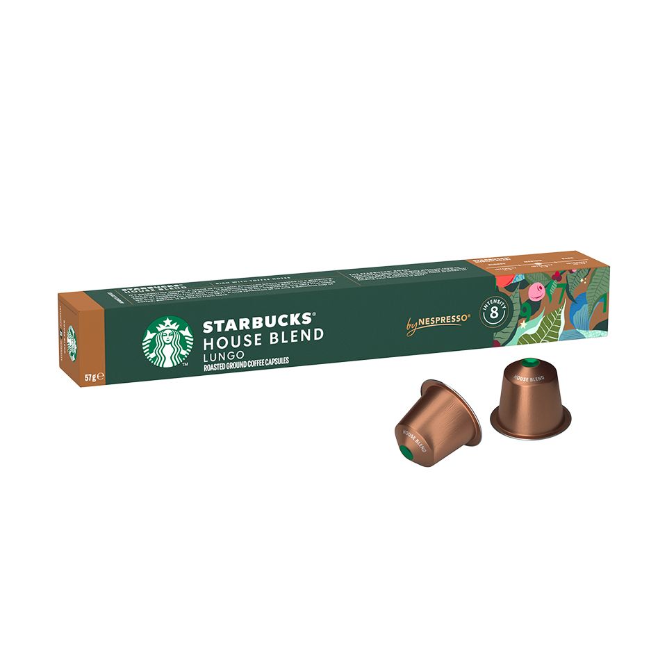 Bild von 120 STARBUCKS Kapseln House Blend von Nespresso Kapseln für Kaffee Lungo