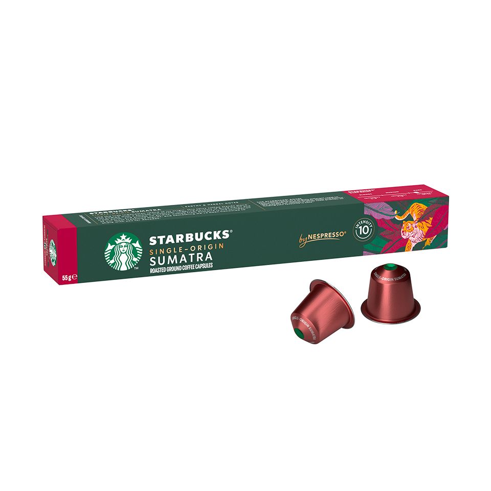 Bild von 120 STARBUCKS<sup>&reg;</sup>-Kapseln Single-Origin Sumatra von Nespresso<sup>&reg; </sup>  für Kaffee Espresso