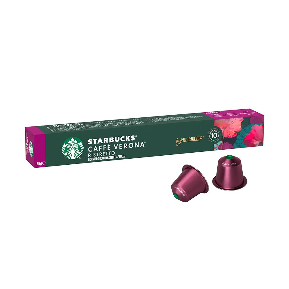 Bild von 120 STARBUCKS Kapseln Caffè Verona von Nespresso  für Kaffee Espresso 