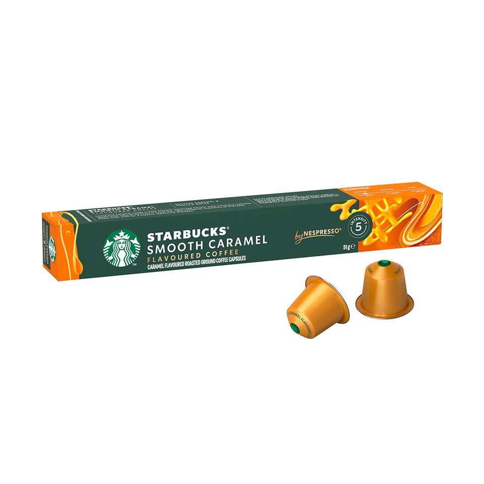 Bild von 120 STARBUCKS Kapseln Smooth Caramel von Nespresso für Kaffee Espresso