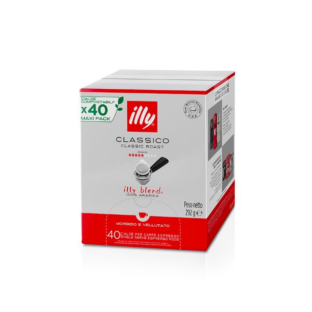 Zeige Details für 40 cialde ESE 44mm Illy caffè tostato Classico Bild von 40 cialde ESE 44mm Illy caffè tostato Classico