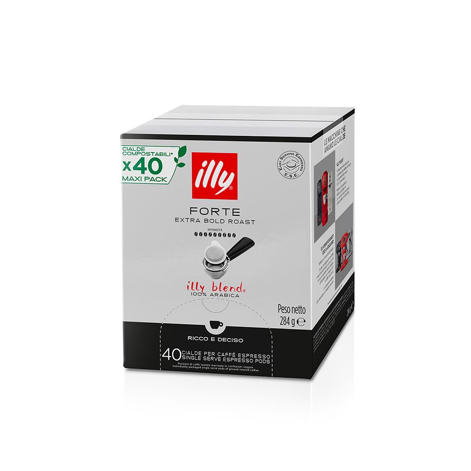 Bild von 40 cialde ESE 44mm Illy caffè tostato Forte