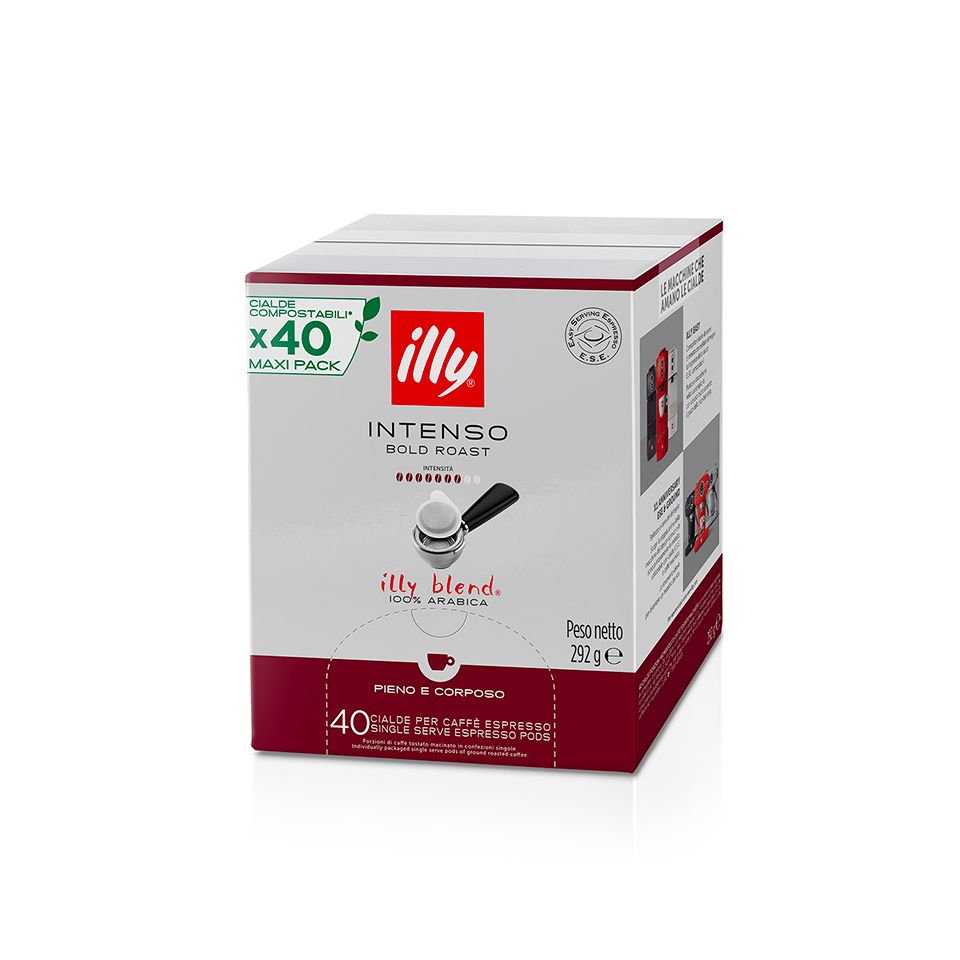 Bild von 40 cialde ESE 44mm Illy caffè tostato Intenso