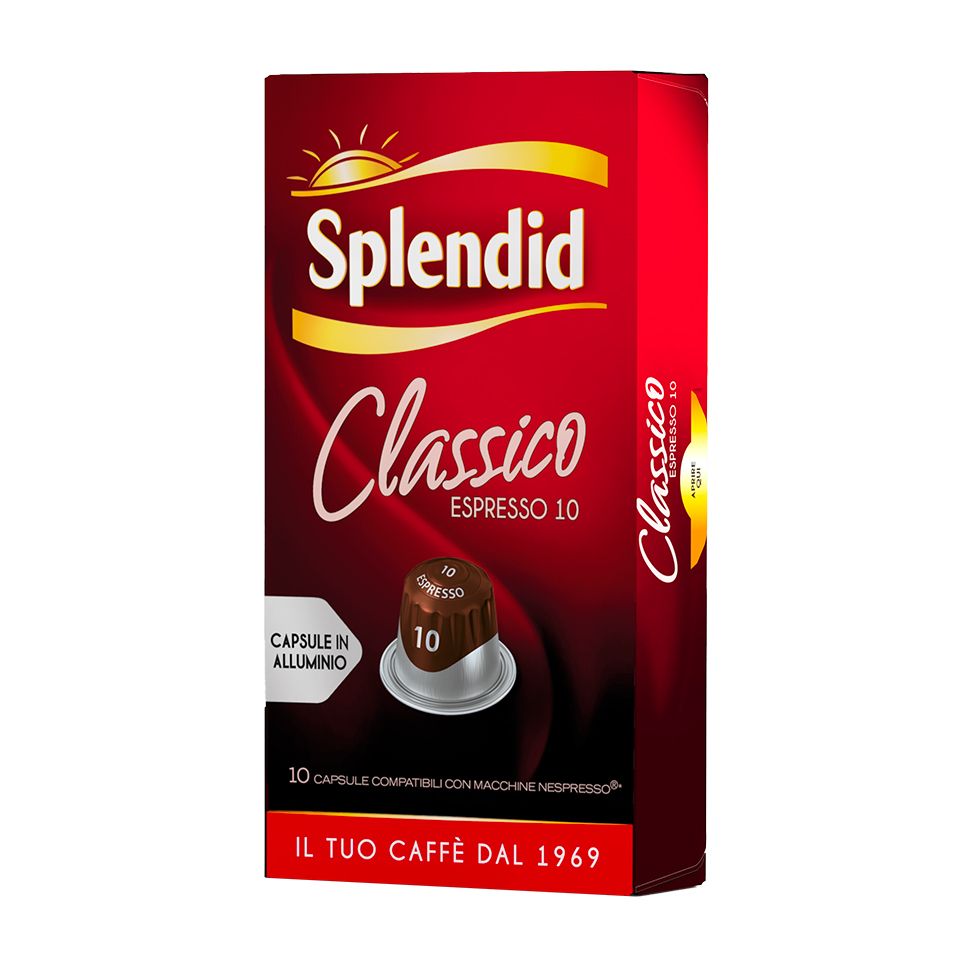 Bild von 200 Nespresso-kompatible Splendid Classico Aluminiumkapseln