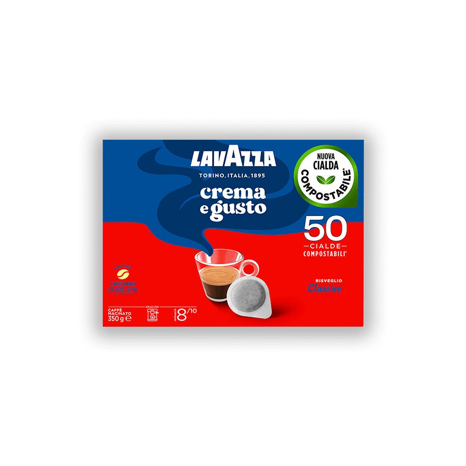 Bild von 50 Pads 44mm ESE Lavazza Espresso Crema e Gusto Classico