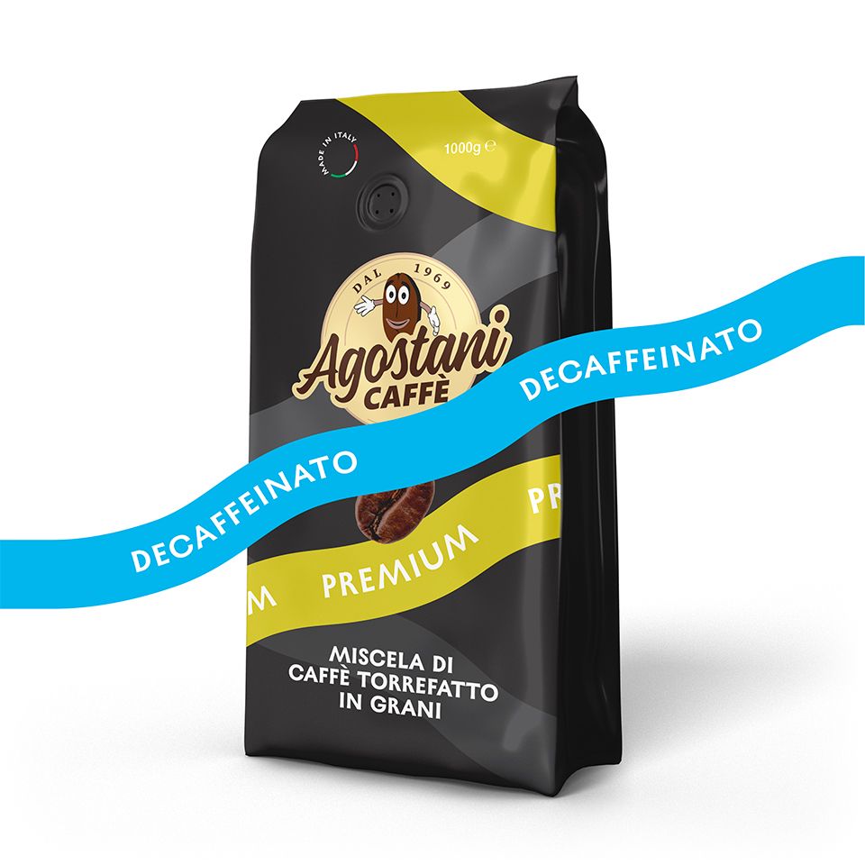 Bild von 1 kg Agostani-Kaffeebohnen Dek-Mischung