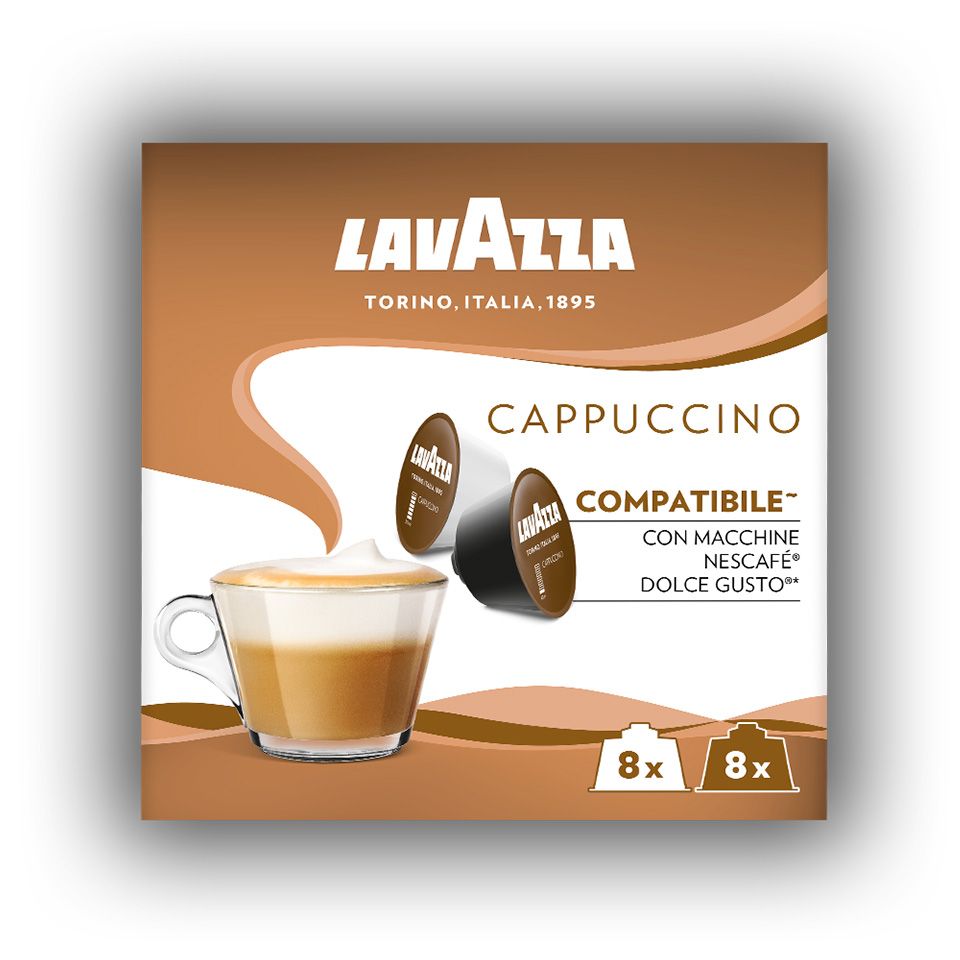 Bild von 16 kapseln Cappuccino Lavazza kompatibel Nescafè Dolce Gusto